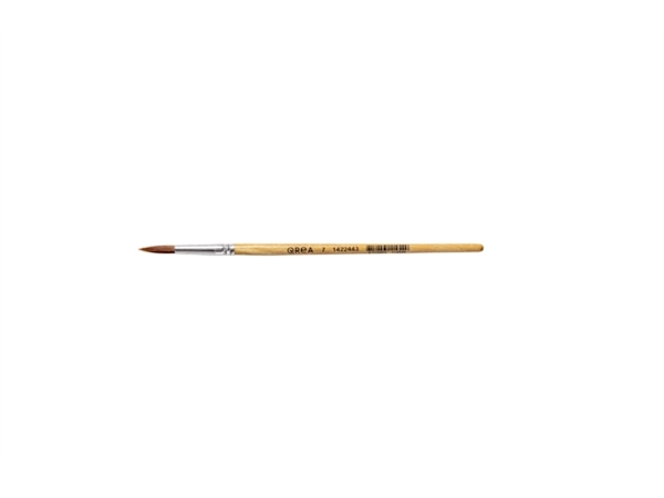 Een Penseel Qrea synthetisch haar nr 7 breedte 5,4mm koop je bij Quality Office Supplies