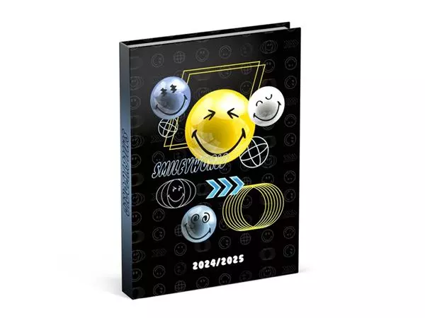 Een Schoolagenda 2024-2025 Lannoo Smiley World Meta Adventure 1dag/1pagina koop je bij Clippz! Office Supplies