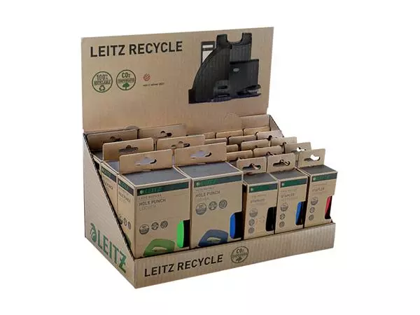 Een Display Leitz Recycle bureau-accessoires 21 stuks assorti koop je bij Scheepstra Drachten