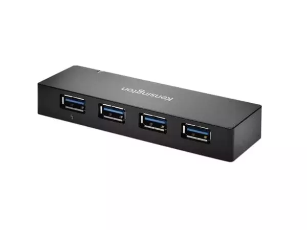 Een Hub Kensington USB 3.0 4 ports avec chargeur koop je bij QuickOffice BV