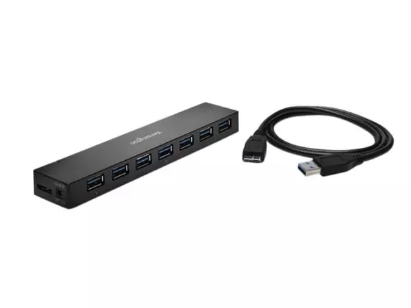 Een Hub Kensington USB 3.0 7 ports avec chargeur koop je bij QuickOffice BV