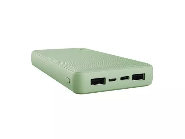 Een Powerbank Trust Primo 20.000 mAh eco groen koop je bij QuickOffice BV