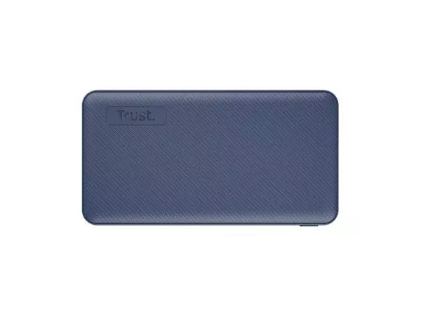 Een Powerbank Trust Primo 10.000 mAh eco blauw koop je bij Sysdicom BV