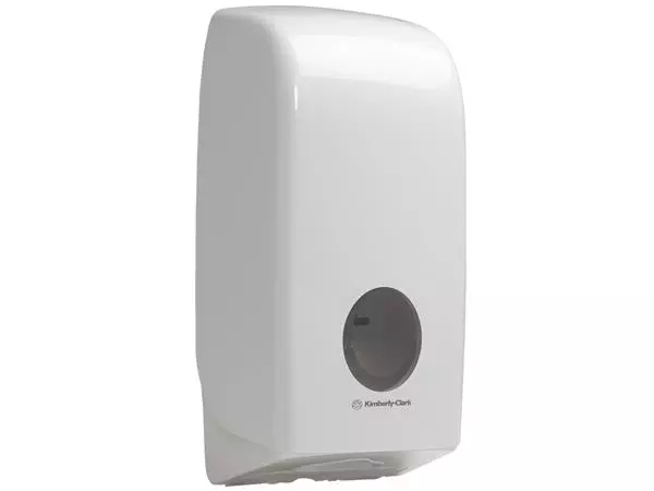 Een Toiletpapierdispenser Aquarius gevouwen tissue wit 6946 koop je bij iPlusoffice