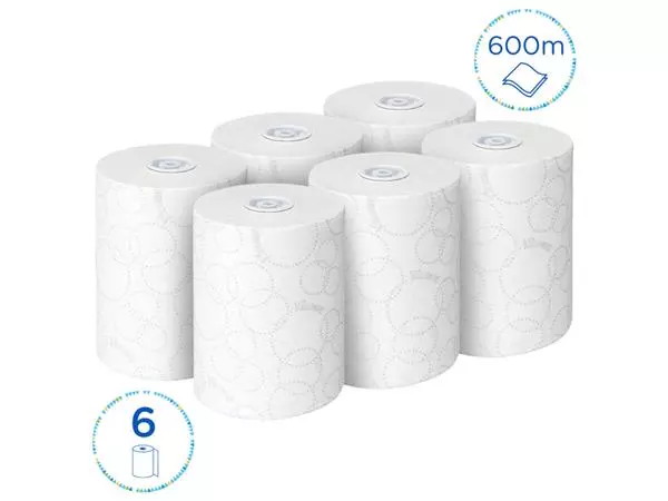 Een Handdoekrol Kleenex Ultra Slimroll 2-laags 100m wit 6781 koop je bij Deska Alles voor Kantoor