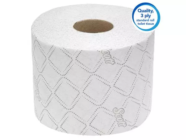 Een Toiletpapier Scott Control 3-laags 350vel wit 8518 koop je bij Peter Wind