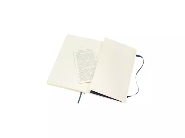 Een Notitieboek Moleskine large 130x210mm lijn soft cover sapphire blue koop je bij Sysdicom BV