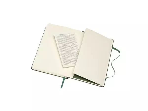 Een Notitieboek Moleskine pocket 90x140mm lijn hard cover myrtle green koop je bij Jacobs