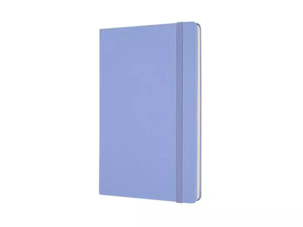 Een Notitieboek Moleskine large 130x210mm lijn hard cover hydrangea blue koop je bij De Joma BV