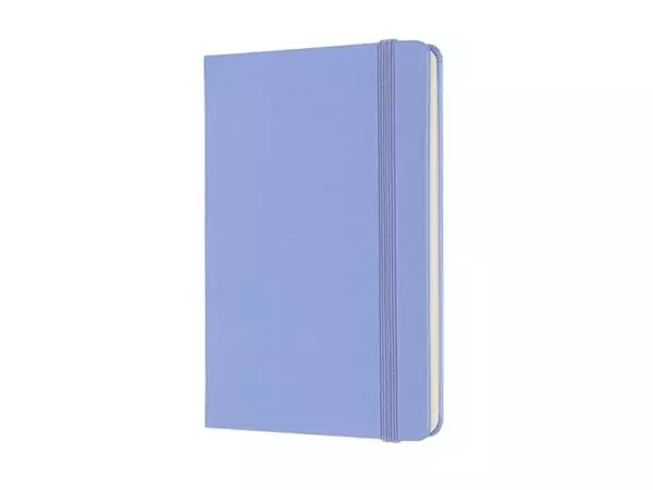 Een Notitieboek Moleskine pocket 90x140mm blanco hard cover hydrangea blue koop je bij WinkelVolWinkels