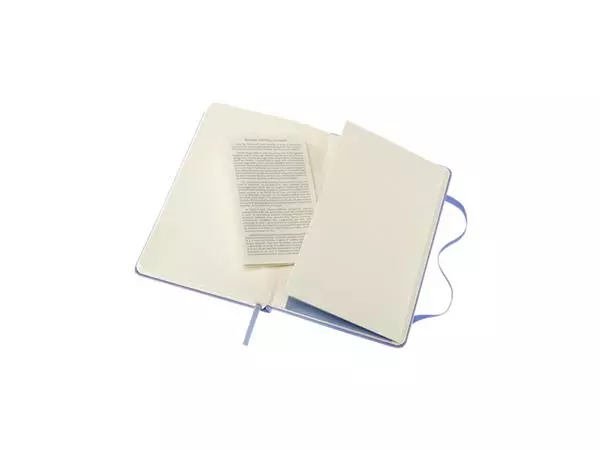 Een Notitieboek Moleskine pocket 90x140mm blanco hard cover hydrangea blue koop je bij PrimaOffice