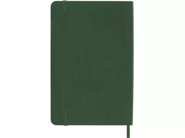 Een Notitieboek Moleskine pocket 90x140mm lijn soft cover myrtle green koop je bij Sysdicom BV