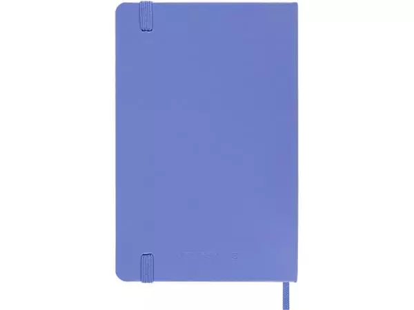 Een Notitieboek Moleskine pocket 90x140mm lijn hard cover hydrangea blue koop je bij Peter Wind