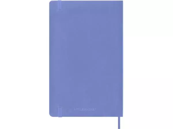 Een Notitieboek Moleskine large 130x210mm blanco soft cover hydrangea blue koop je bij De Joma BV