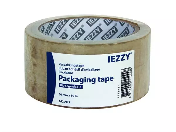 Een Verpakkingstape IEZZY biodegradable 50mmx50m koop je bij Kantorice office & business supplies