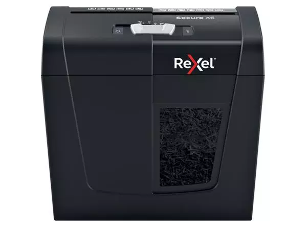 Een Papiervernietiger Rexel Secure X6 snippers 4x40mm koop je bij VDB Office Express B.V.