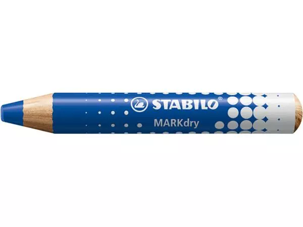 Een Whiteboardpotlood STABILO MARKdry 648/41 blauw koop je bij iPlusoffice