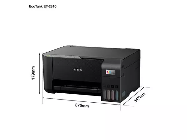 Een Multifunctional inktjet printer Epson Ecotank ET-2860 koop je bij Deska Alles voor Kantoor