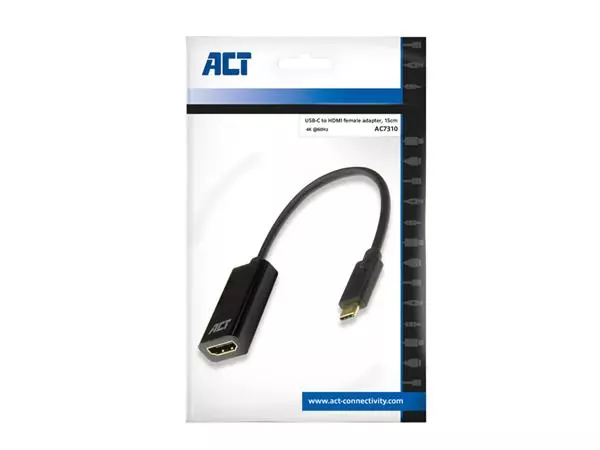 Een Adapter ACT USB-C naar HDMI 60Hz koop je bij Deska Alles voor Kantoor