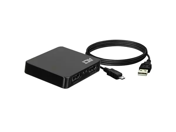 Een Splitter ACT 4K HDMI 1.4 2 poorts koop je bij Topkantoor Repro Creatief