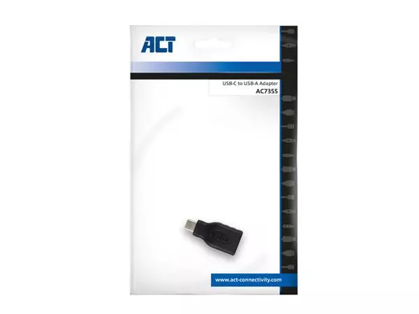 Een Adapter ACT USB-C naar USB-A USB 3.2 Gen.1 koop je bij All Office Kuipers BV