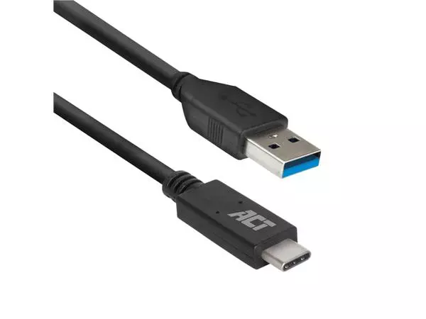 Een Kabel ACT USB A 3.2 naar USB-C 1 meter koop je bij Kantoorboekhandel Van Atten