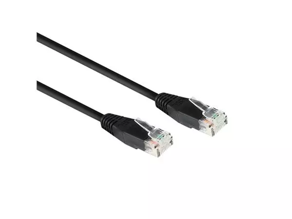 Een Kabel ACT CAT6 Network koper 2 meter zwart koop je bij Kantoorboekhandel Van Atten