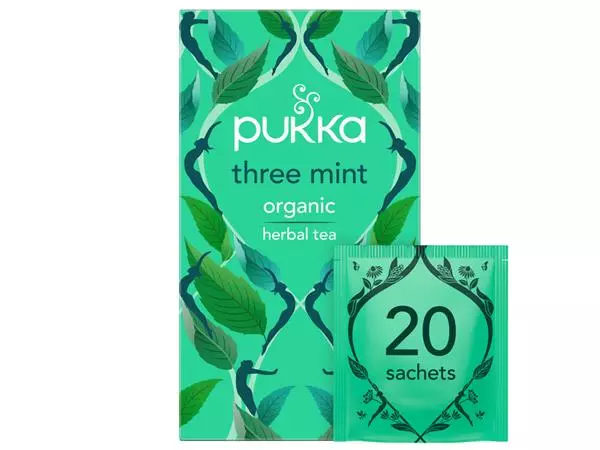 Buy your Thee Pukka mint 20 zakjes at QuickOffice BV