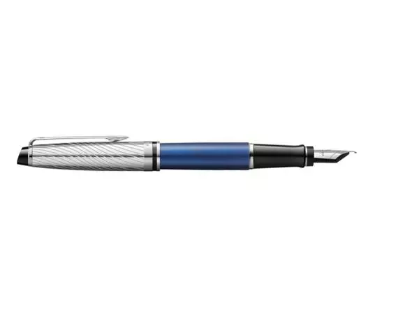 Een Vulpen Waterman Expert metallic Blue CT medium koop je bij Peter Wind