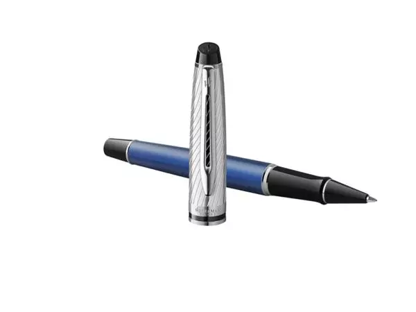 Een Rollerpen Waterman Expert metallic CT F blauw koop je bij Jacobs