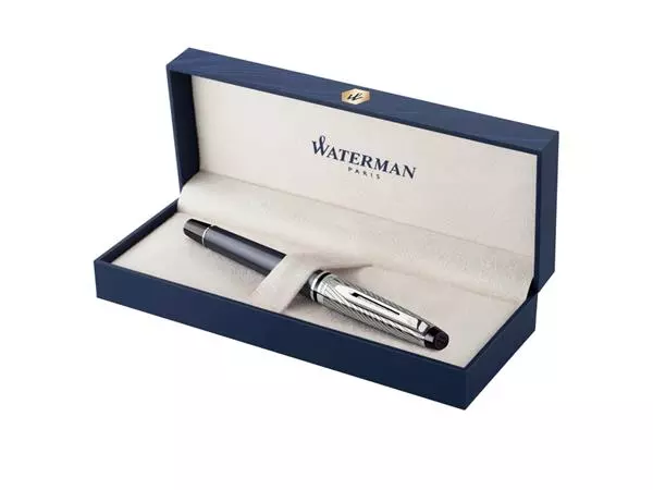 Een Rollerpen Waterman Expert metallic CT F steengrijs koop je bij Egner kantoorspecialisten