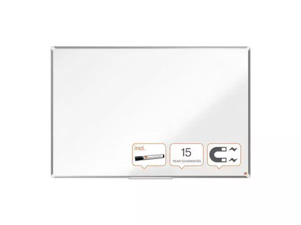 Een Whiteboard Nobo Premium Plus 100x150cm staal koop je bij Sysdicom BV