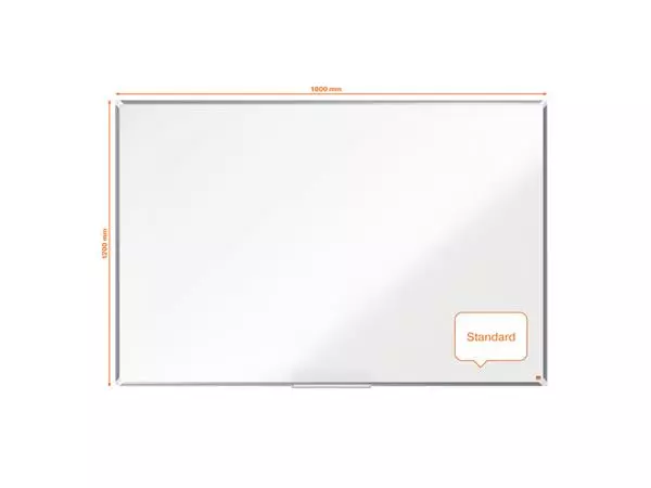 Een Whiteboard Nobo Premium Plus 120x180cm emaille koop je bij Kantorice office & business supplies