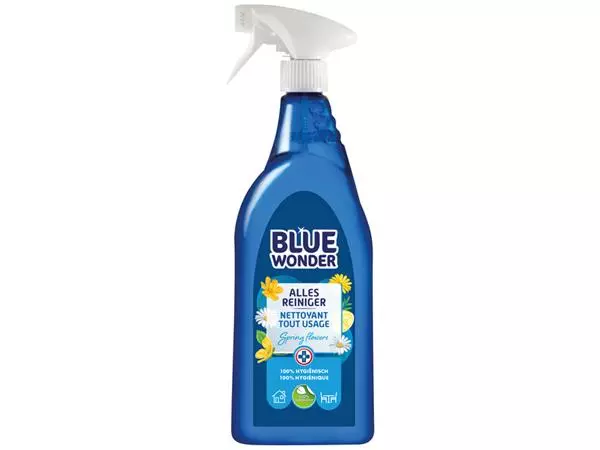 Een Allesreiniger Blue Wonder spray 750ml koop je bij Avoux