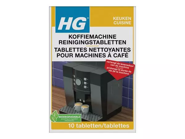 Een Reinigingstabletten HG voor koffiemachine 10 stuks koop je bij Sysdicom BV