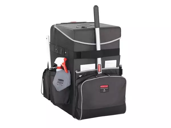 Een Trolley Rubbermaid Executive Quick Cart groot grijs koop je bij Kantoorboekhandel Van Atten