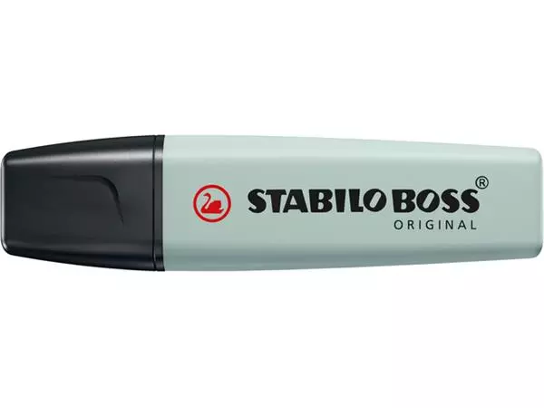 Een Markeerstift STABILO Boss 70/163 nature aardegroen koop je bij "De Waal" Kantoor Efficiency