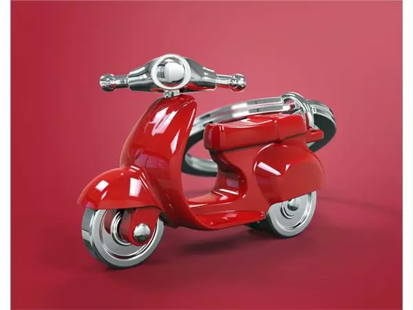 Een Sleutelhanger Metalmorphose scooter koop je bij Sysdicom BV