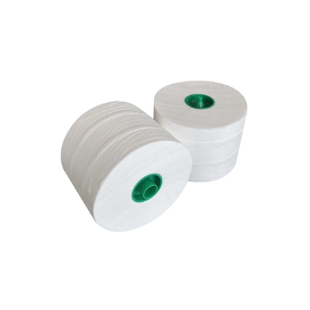 Een Toiletpapier doprol 2-laags cellulose 100m wit koop je bij De Joma BV