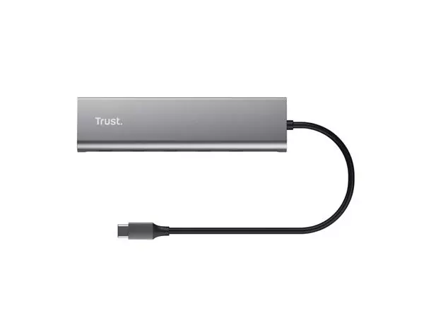 Een Hub Trust USB-C Halyx 5 poorts 25136 koop je bij Topkantoor Repro Creatief