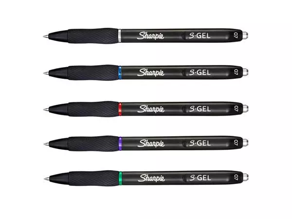 Een Gelschrijver Sharpie S-gel medium assorti blister à 8 stuks koop je bij De Joma BV