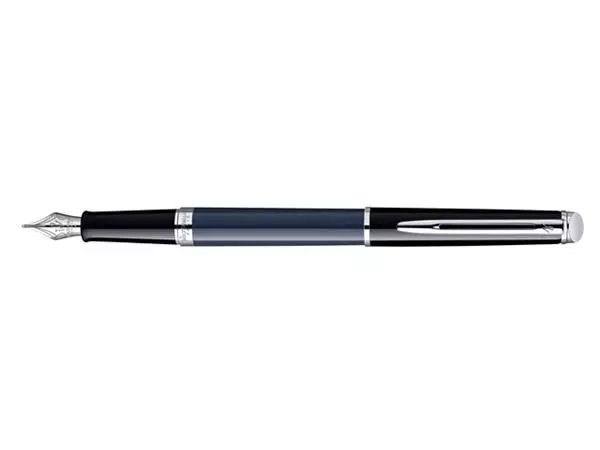 Vulpen Waterman Hémisphère Colour Blocking black en blue CT fijn