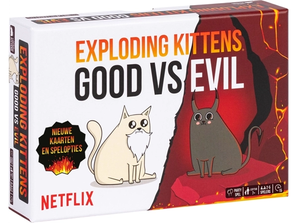 Een Spel Exploding Kittens good vs evil koop je bij Kantorice office & business supplies