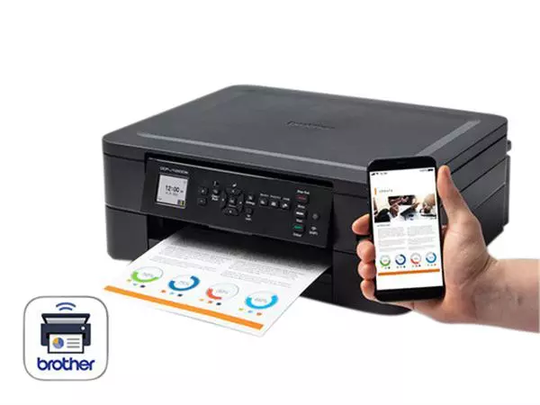 Een Multifunctional inktjet printer Brother DCP-J1050DW koop je bij Sysdicom BV