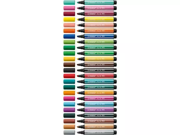 Een Viltstift STABILO Pen 68/32 Max donkerblauw koop je bij Clippz! Office Supplies