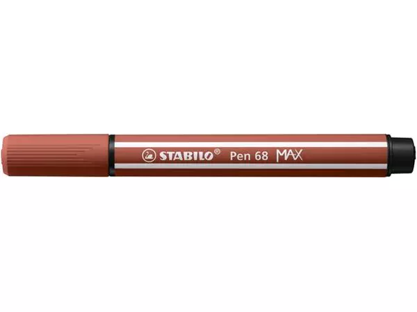 Een Viltstift STABILO Pen 68/75 Max sienna koop je bij De Joma BV