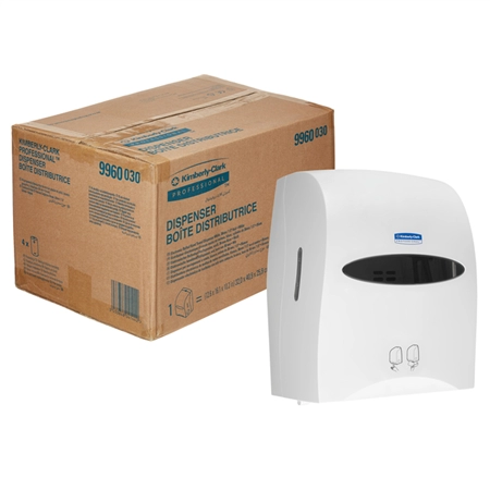 Een Handdoekroldispenser Kimberly Clark met sensor wit 9960 koop je bij D. Sonneveld B.V.