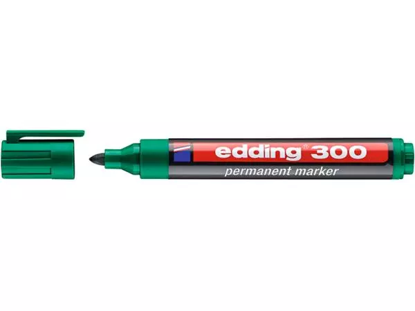 Een Viltstift edding 300 rond 1.5-3mm groen koop je bij Schellen Boek- en Kantoorboekhandel