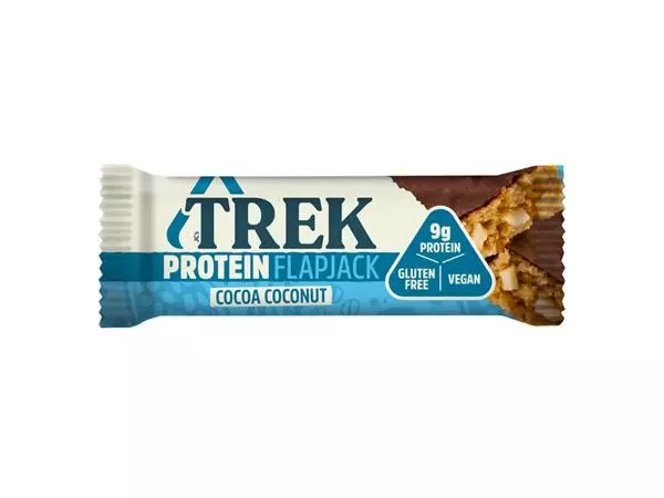 Een Proteïnereep TREK cocoa coconut 16x50 gram koop je bij All Office Kuipers BV