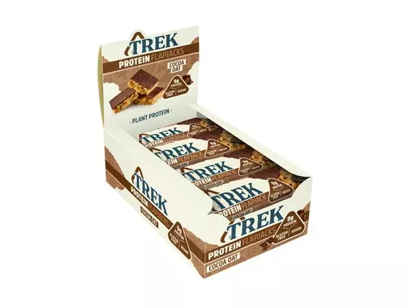 Een Proteïnereep TREK cocoa oat 16x50 gram koop je bij Romijn Office Supply